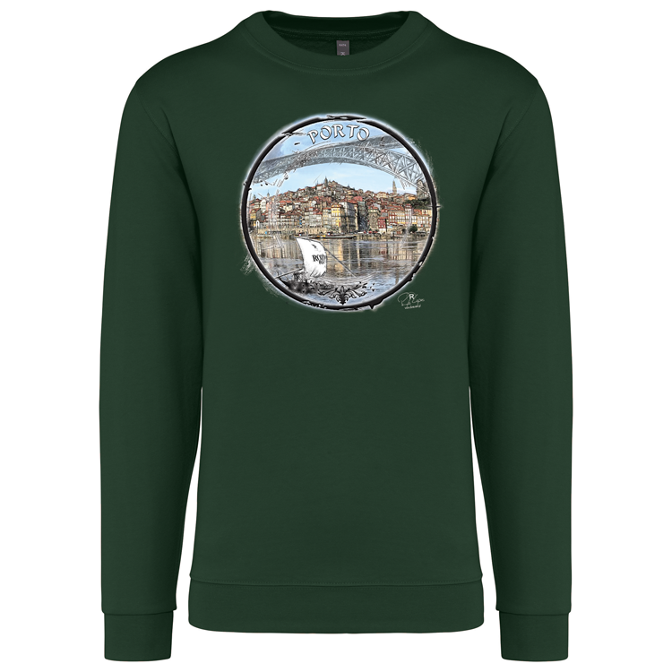 Sweatshirt Kariban sem Capuz Selo Porto