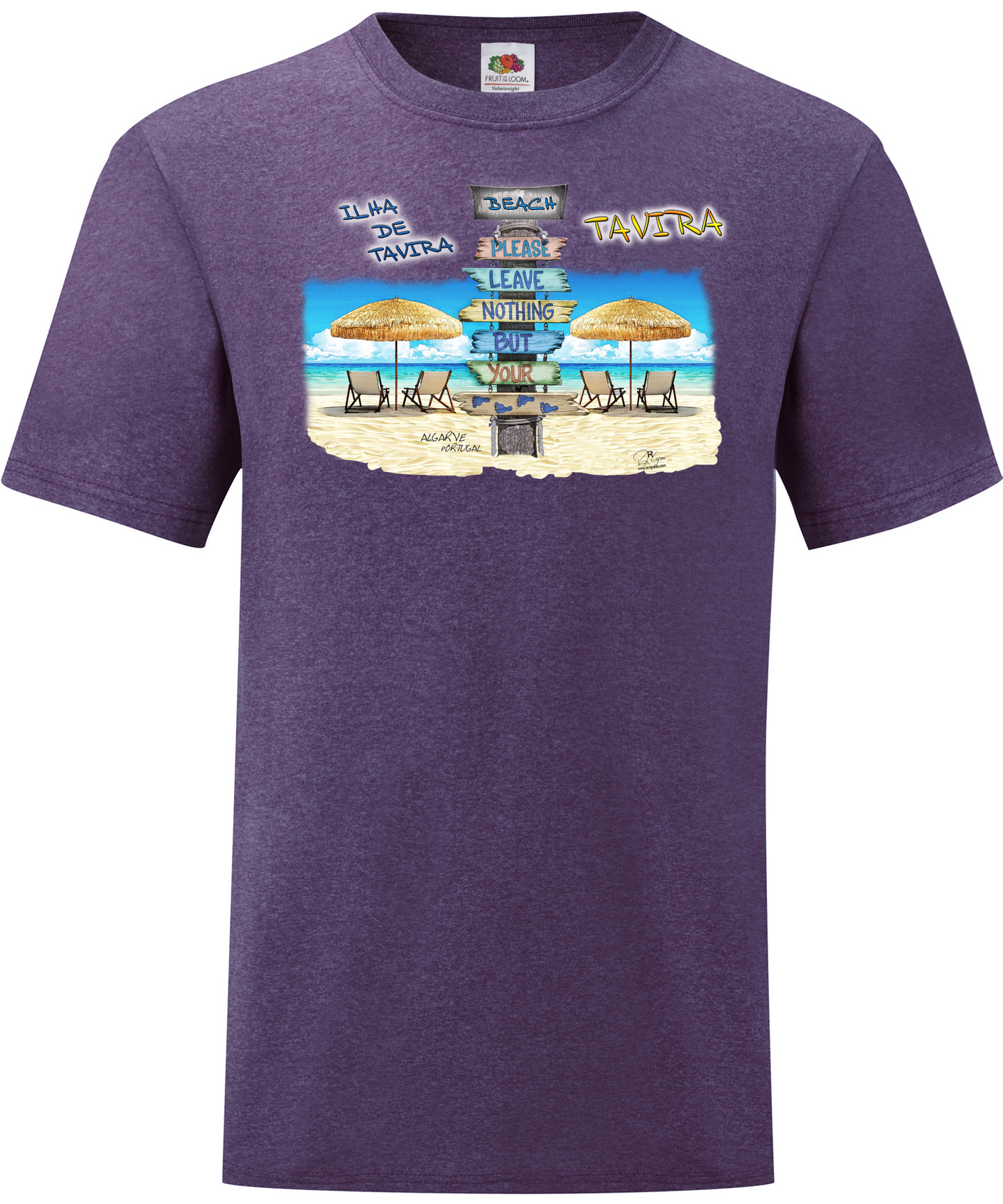 T-shirt Pégadas Tavira