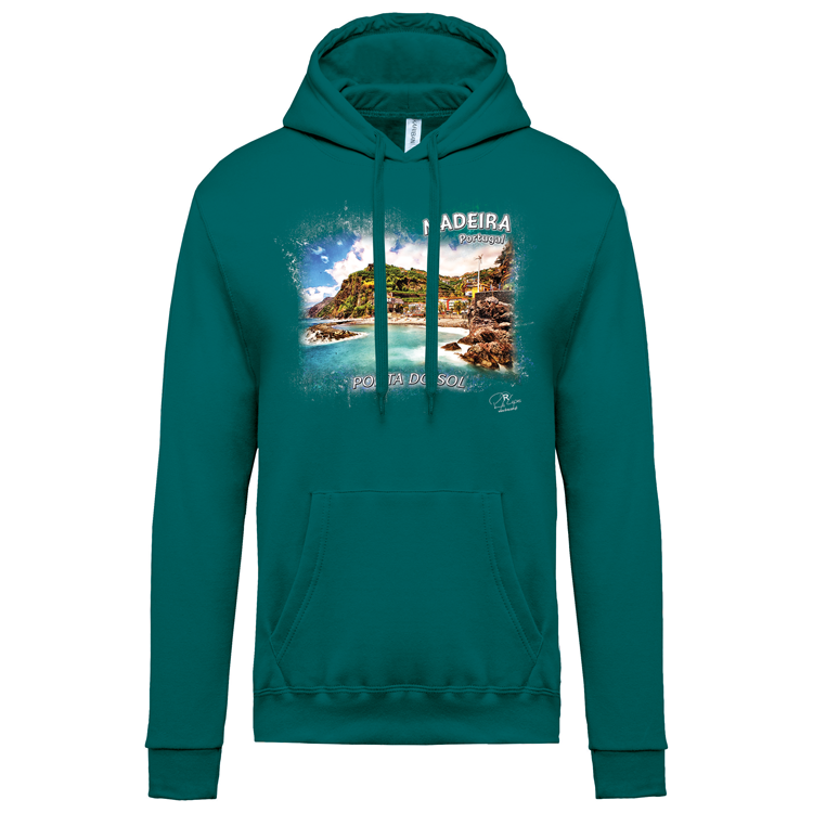 Sweatshirt Kariban com Capuz Ponta do Sol