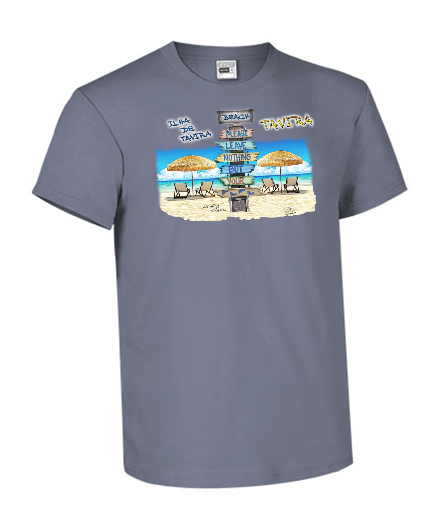 T-shirt Kids Pegadas Tavira