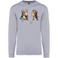 Sweatshirt Kariban sem Capuz King and Queen Óbidos