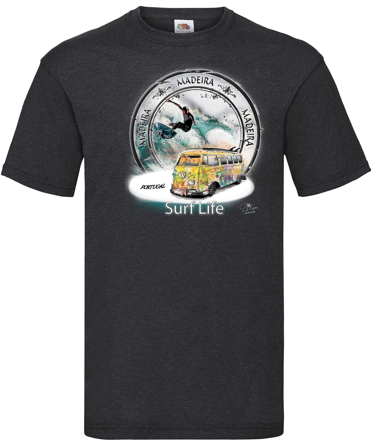 T-shirt Surf Life Madeira