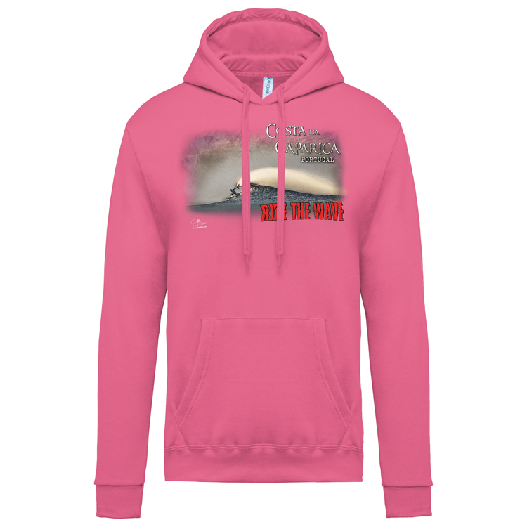 Sweatshirt Kariban com Capuz Ride the Wave Caparica
