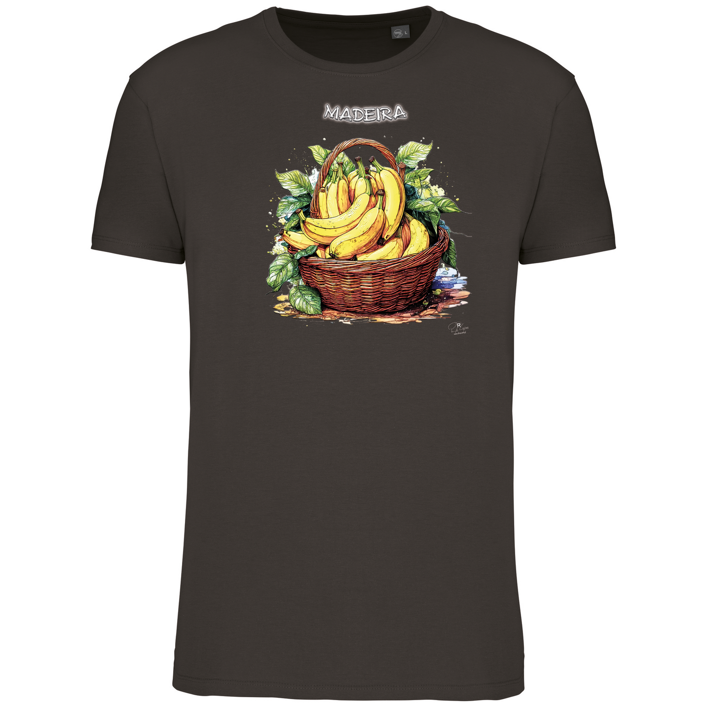 T-Shirt Algodão Biológico Cesto Bananas