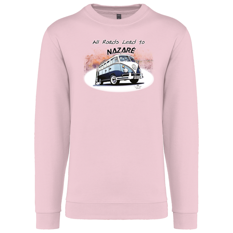 Sweatshirt Kariban sem Capuz All Roads Lead to Nazaré