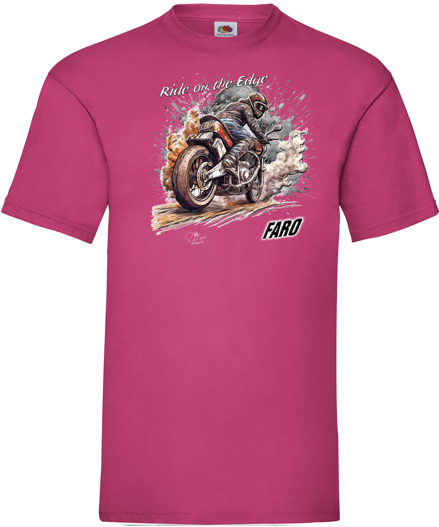 T-shirt Ride on the Edge Faro