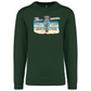 Sweatshirt Kariban sem Capuz Pegadas Albufeira
