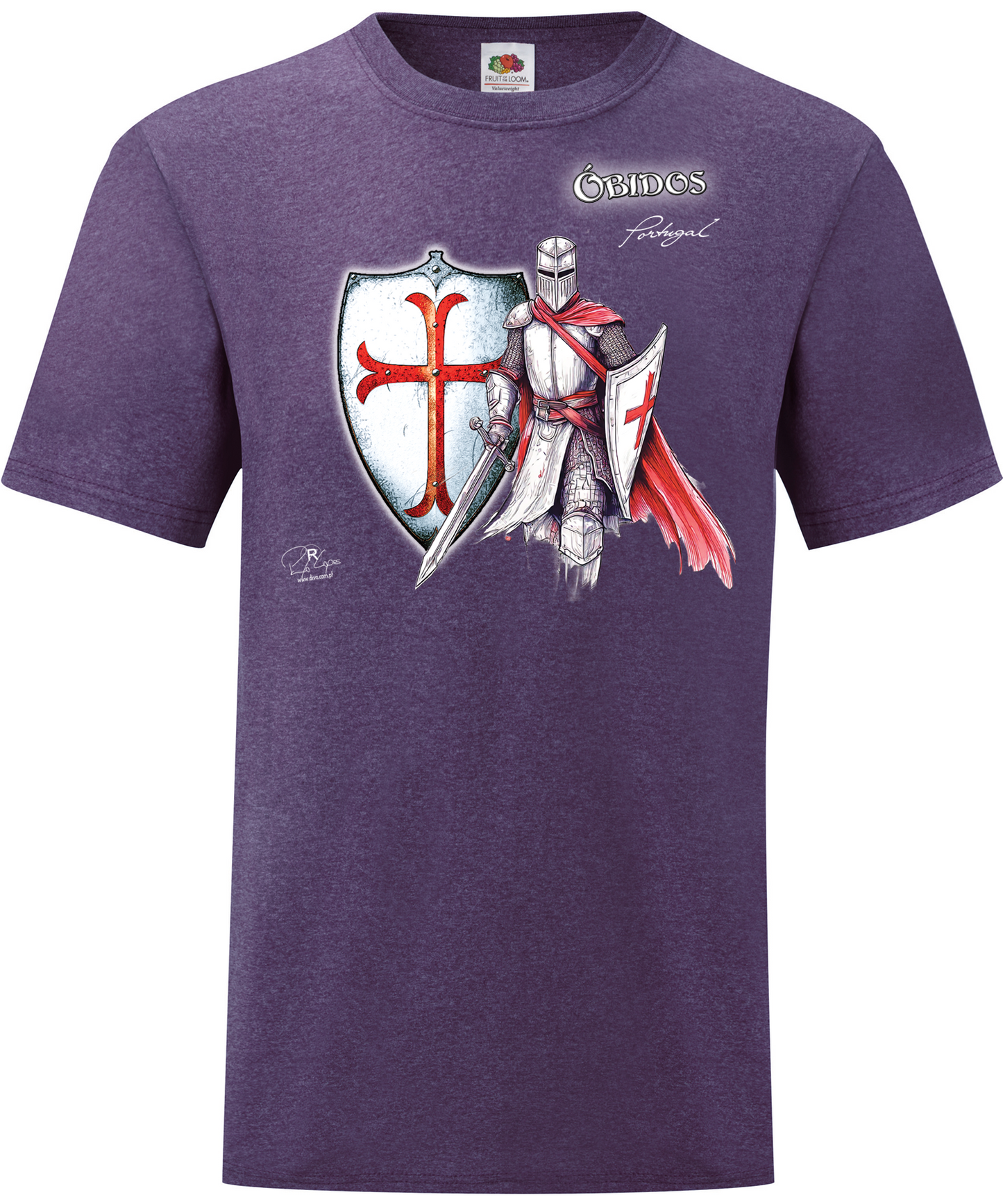 T-shirt Templário Óbidos