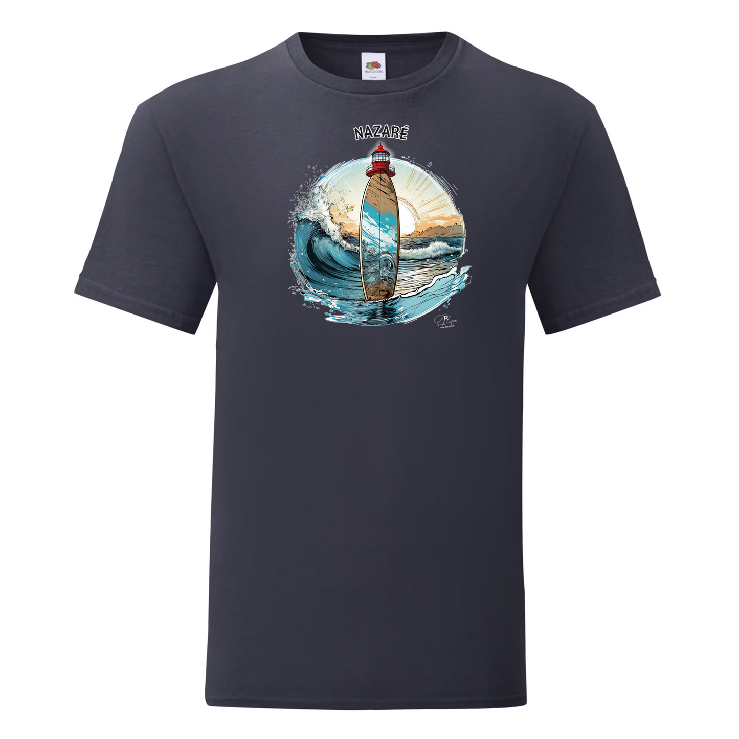 T-shirt Fruit of the Loom, Iconic, 150g, Sol Nazaré