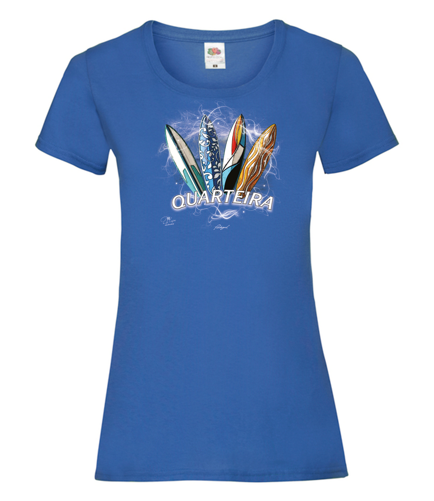 T-shirt Senhora Surfboards Quarteira