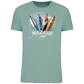 T-Shirt Algodão Biológico Surfboards Nazaré