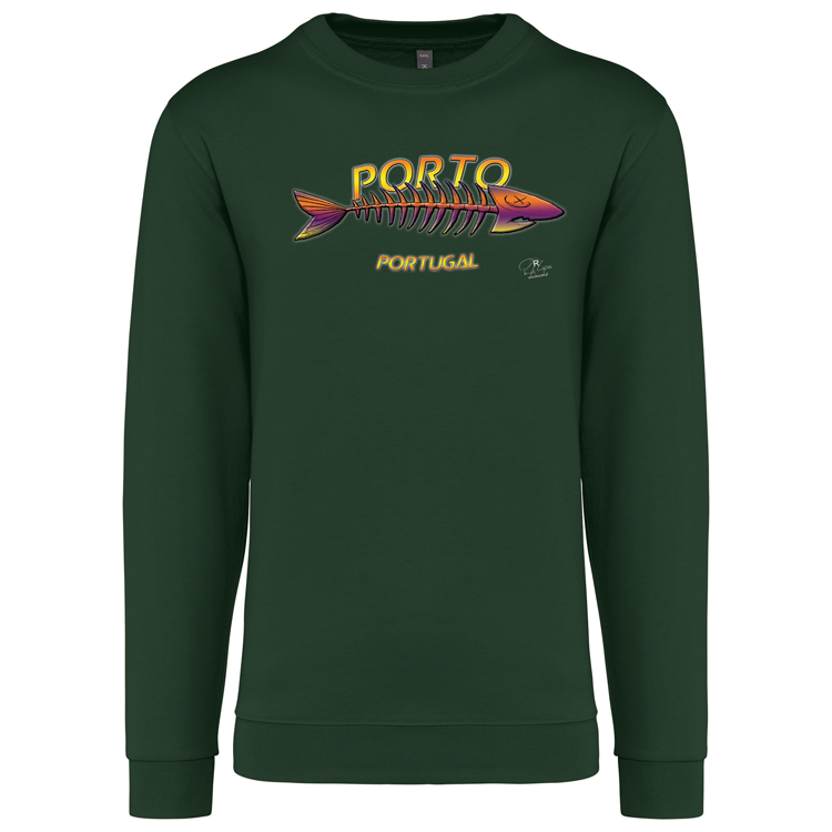 Sweatshirt Kariban sem Capuz Espinha Porto