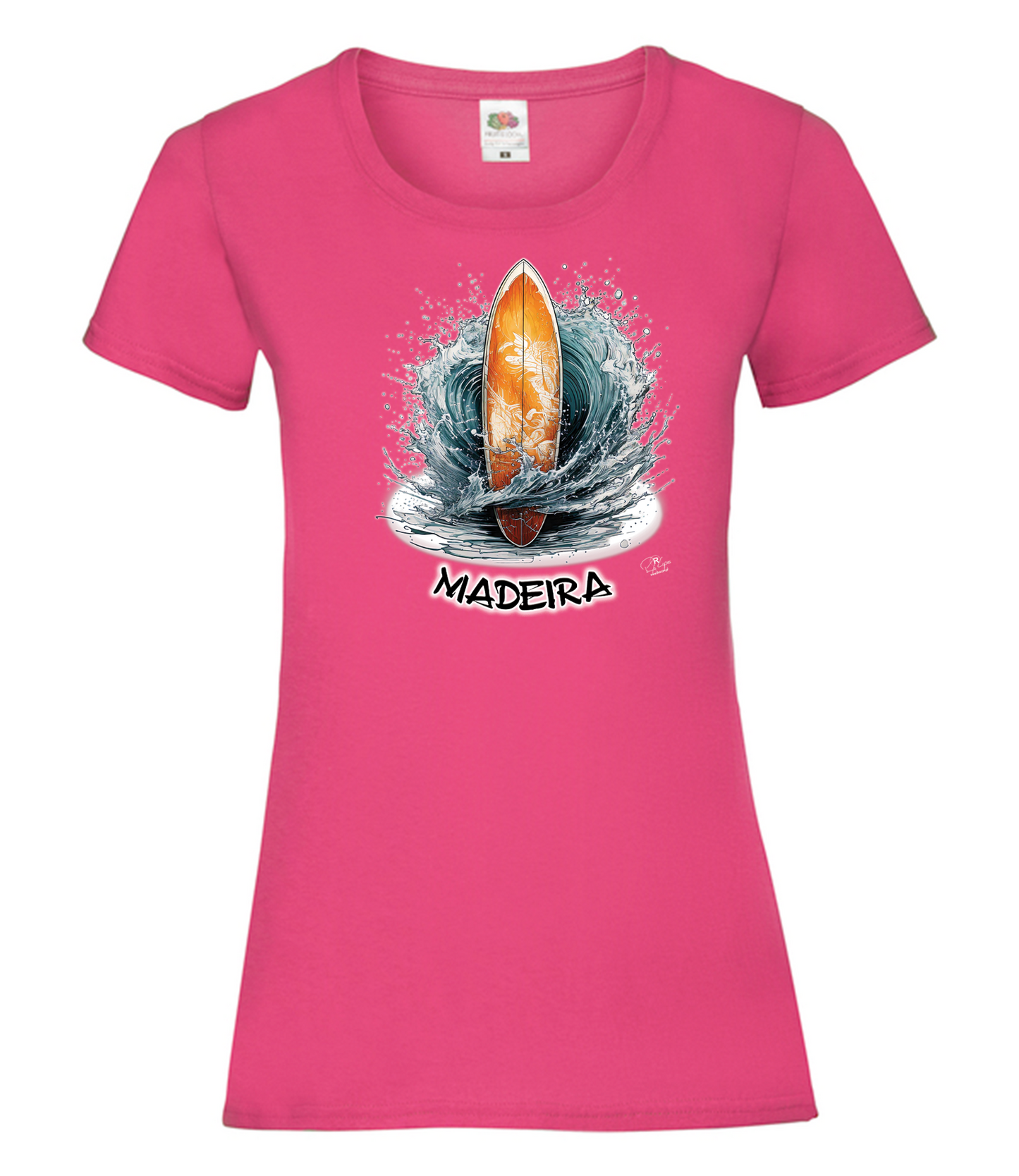 T-shirt Senhora Prancha Madeira