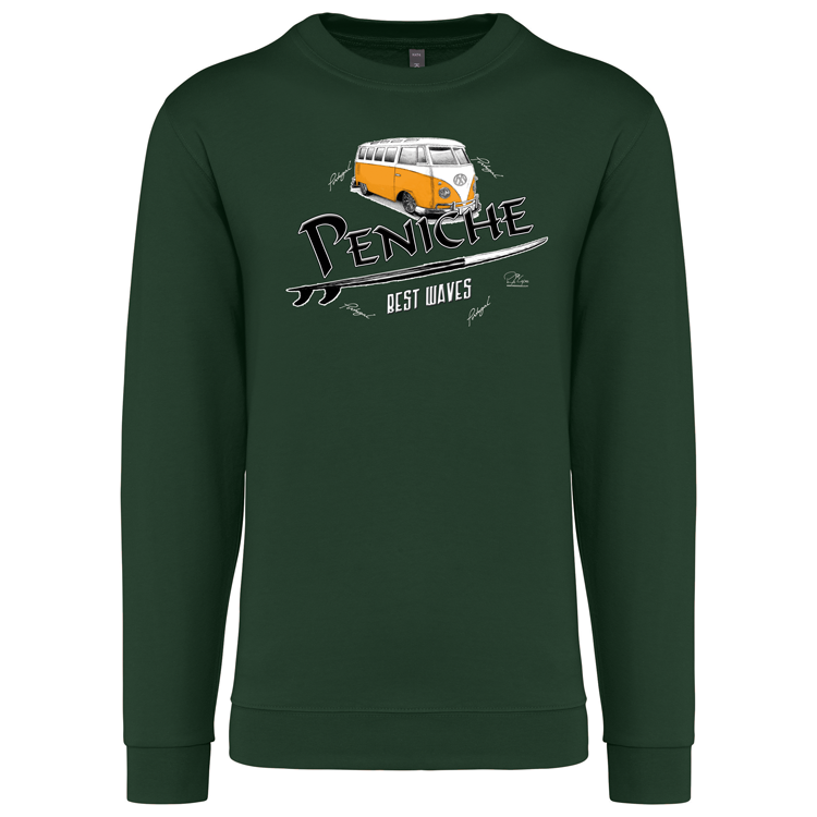 Sweatshirt Kariban sem Capuz Pão de Forma Peniche