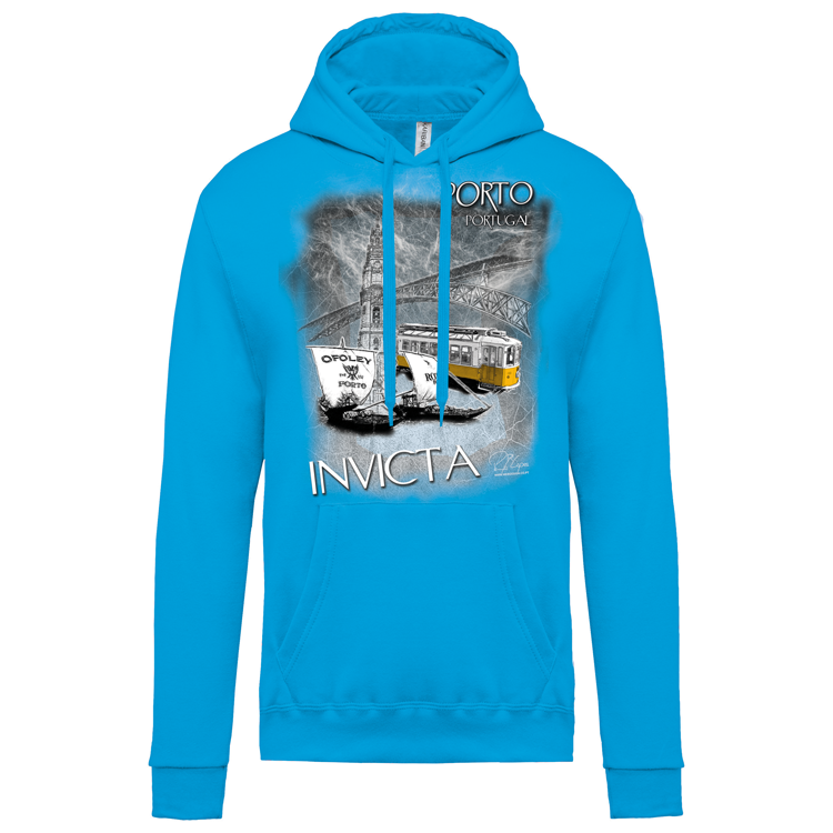 Sweatshirt Kariban com Capuz Invicta