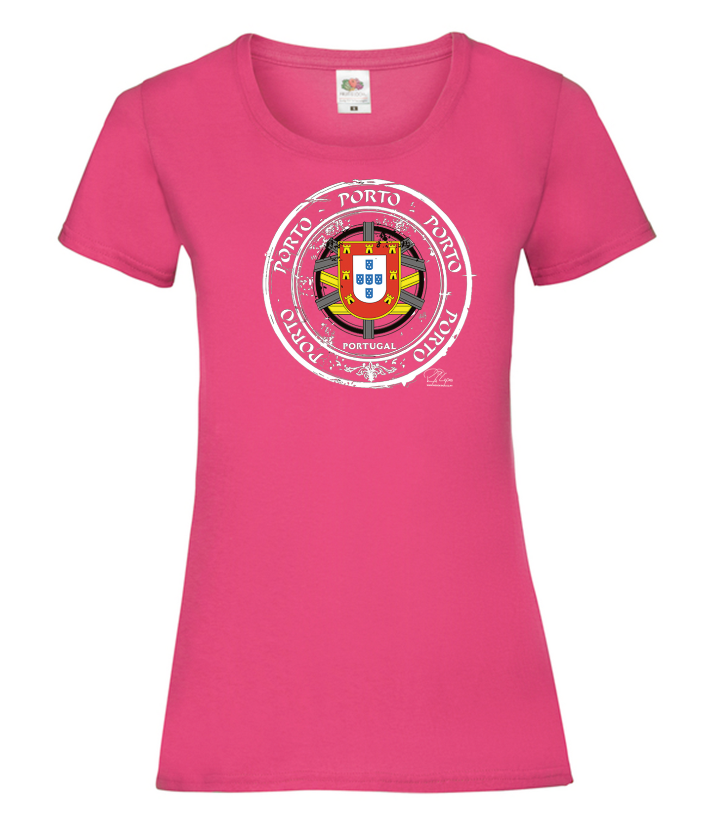 T-shirt Senhora Selo Escudo Porto