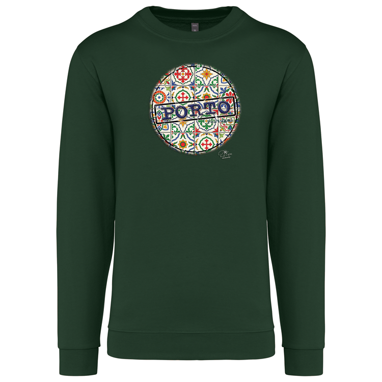 Sweatshirt Kariban sem Capuz Pin Porto
