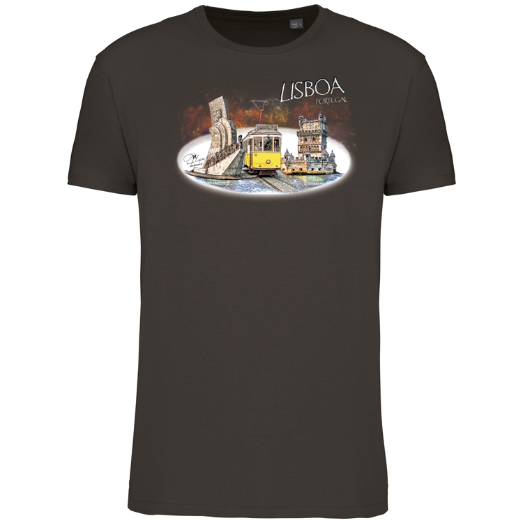T-Shirt Algodão Biológico Monumentos Belém