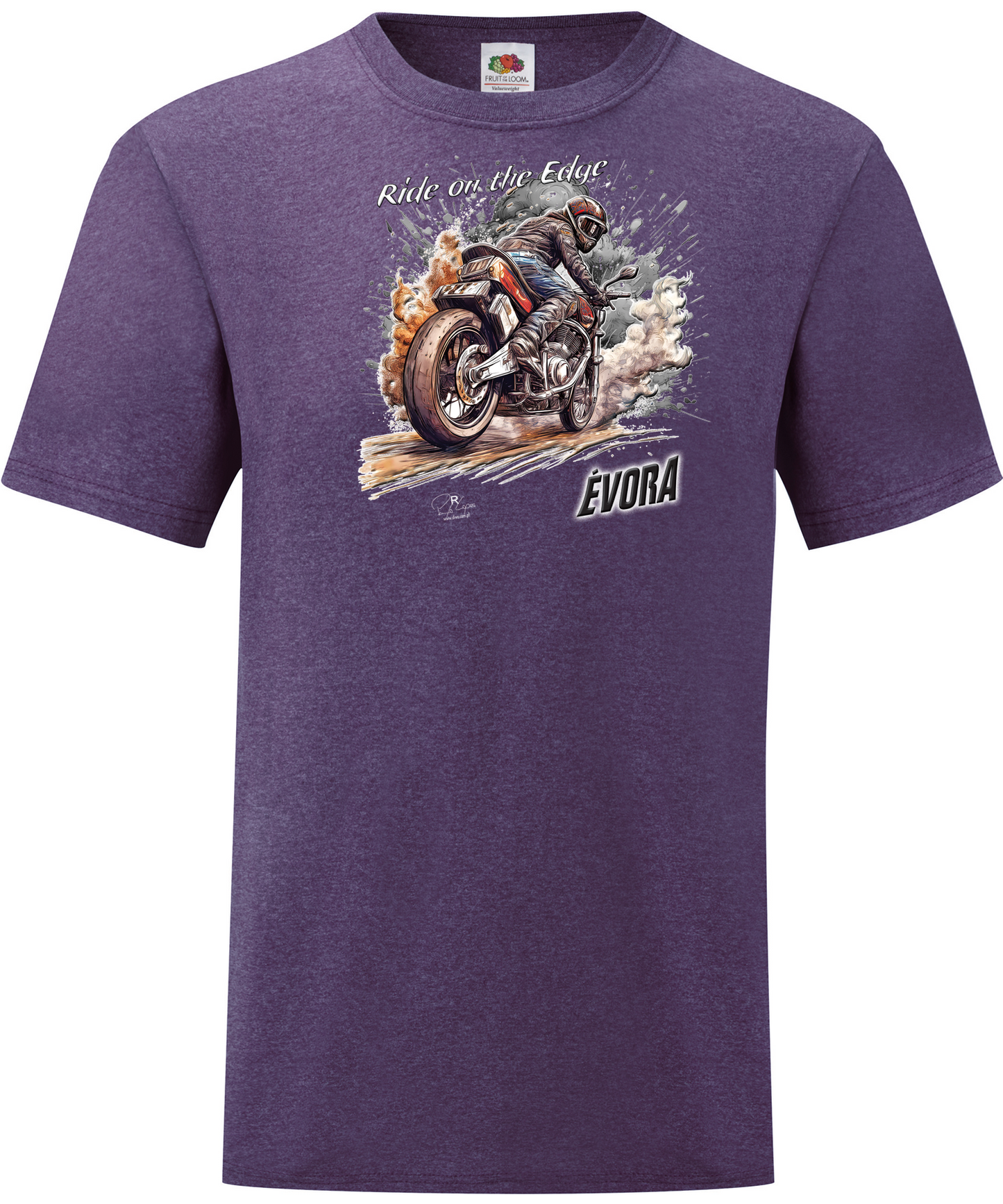 T-shirt Ride on the Edge Évora