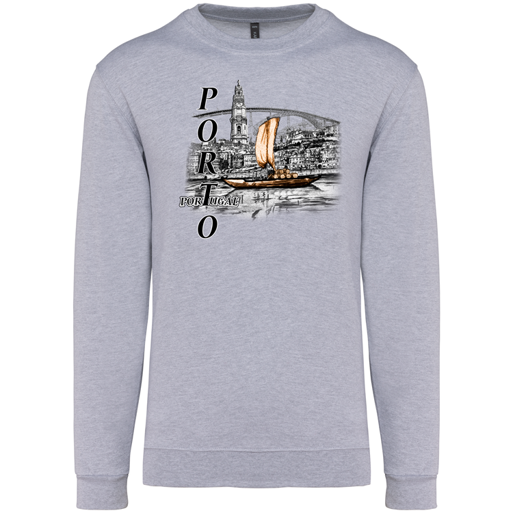 Sweatshirt Kariban sem Capuz Ribeira