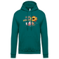 Sweatshirt Kariban com Capuz Madeira Flowers