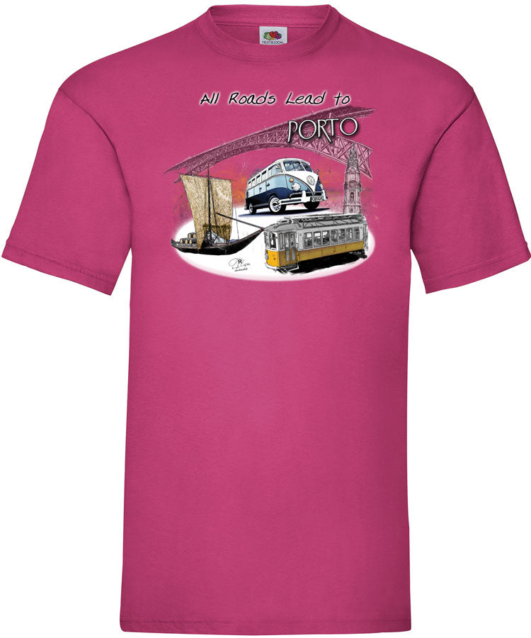 T-shirt All Roads Lead to Porto
