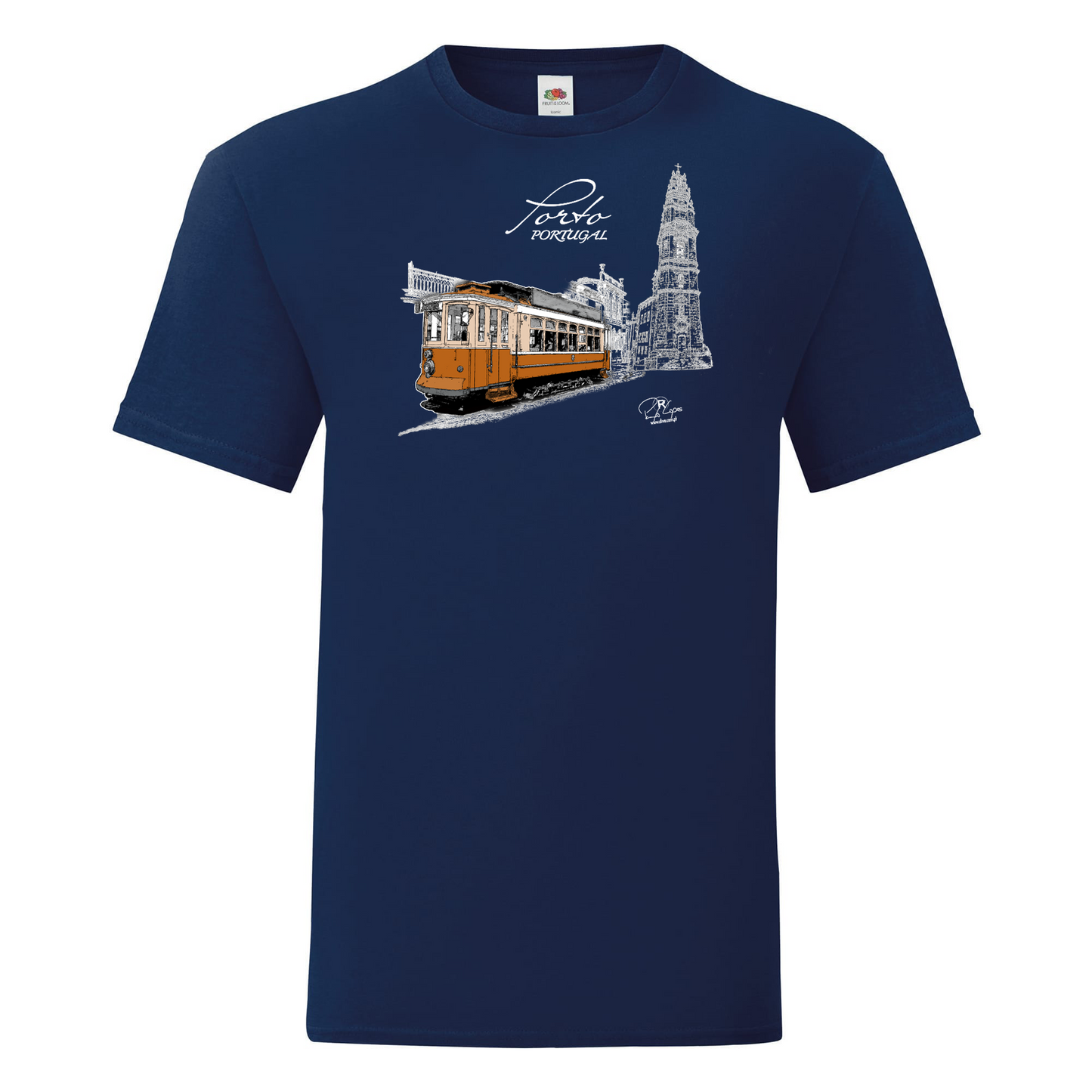 T-shirt Fruit of the Loom, Iconic, 150g, Clérigos