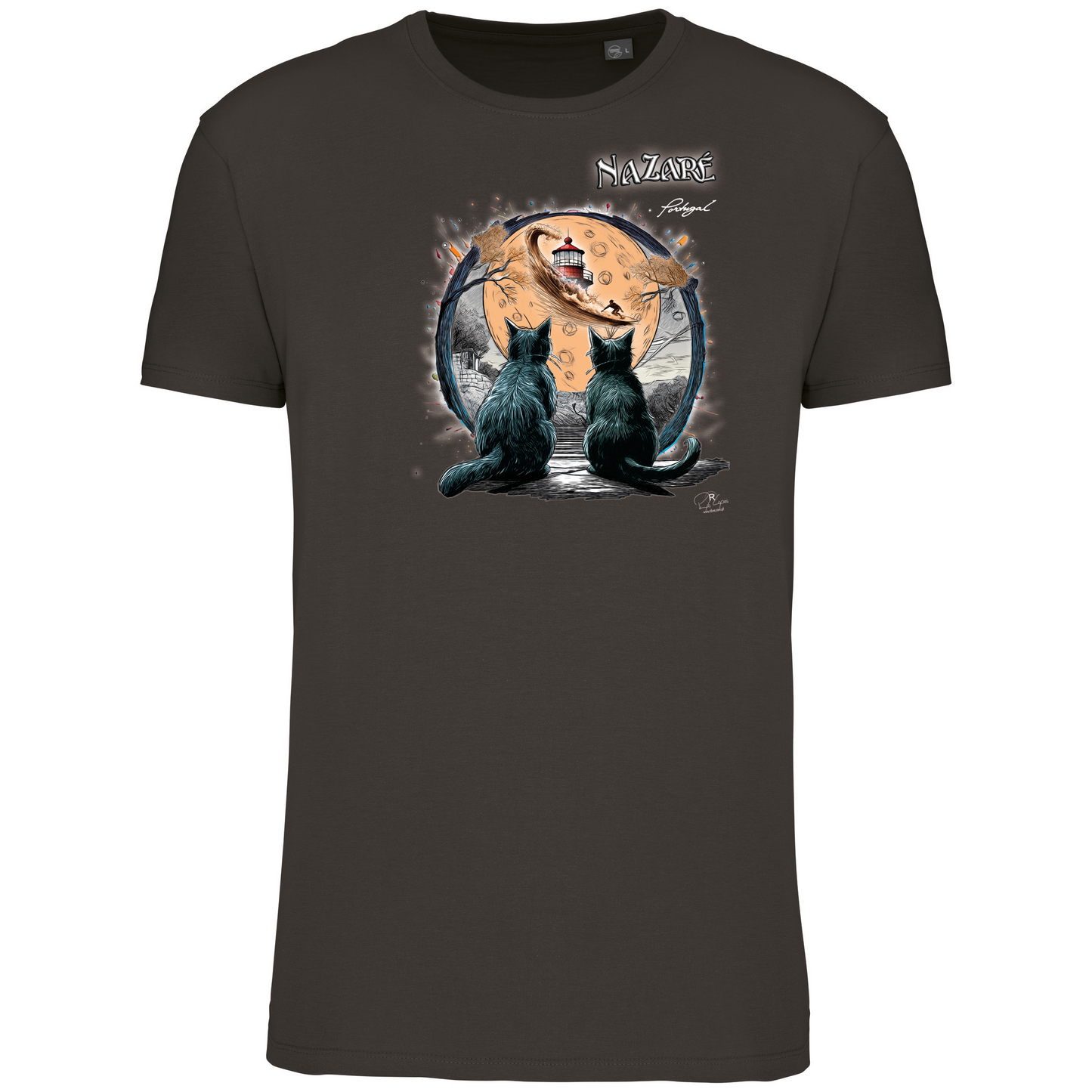 T-Shirt Algodão Biológico Luar Nazaré