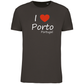 T-Shirt Algodão Biológico I Love Porto