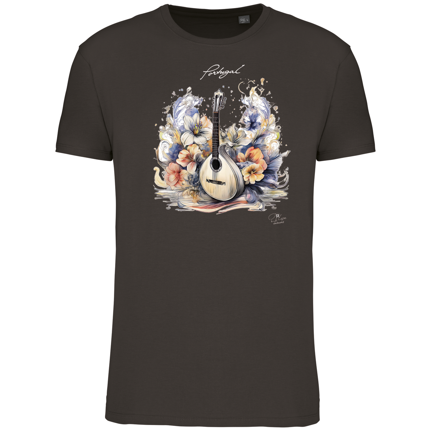 T-Shirt Algodão Biológico Guitarra Portuguesa