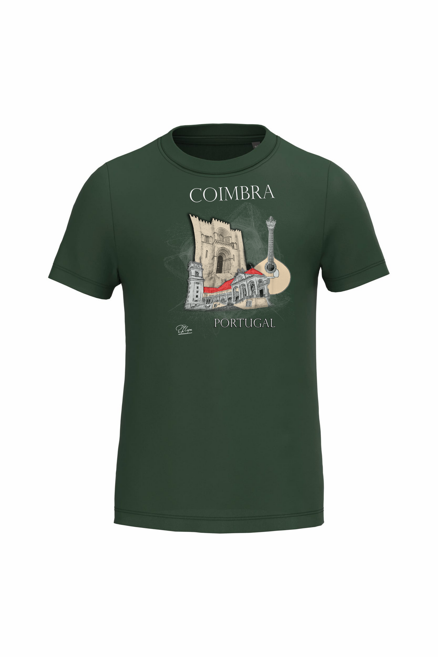 T-shirt de Criança Kariban Sé de Coimbra