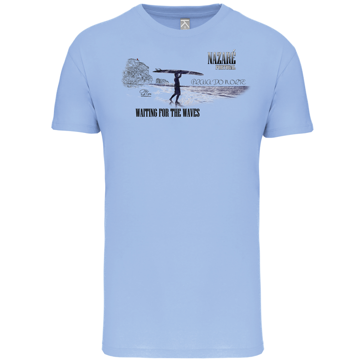 T-Shirt Algodão Biológico Praia do Norte