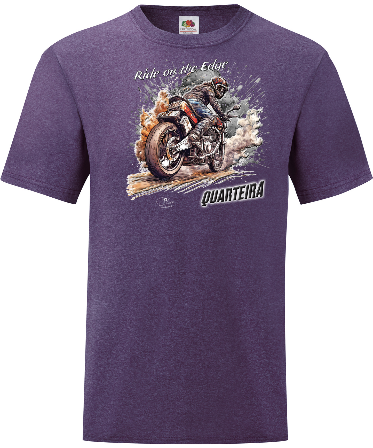 T-shirt Ride on the Edge Quarteira