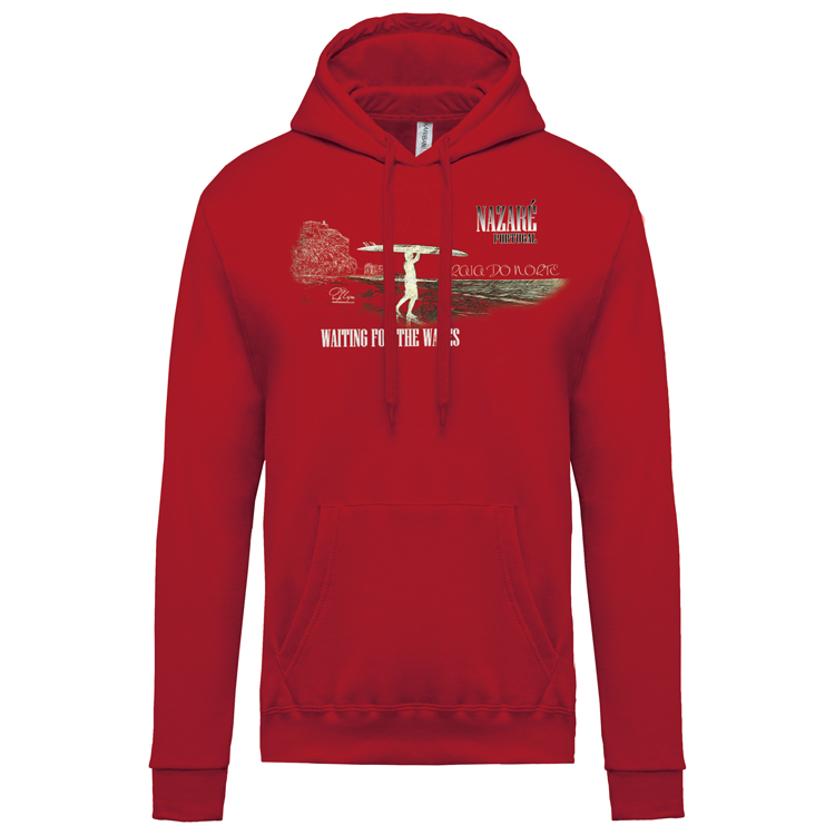 Sweatshirt Kariban com Capuz Praia do Norte