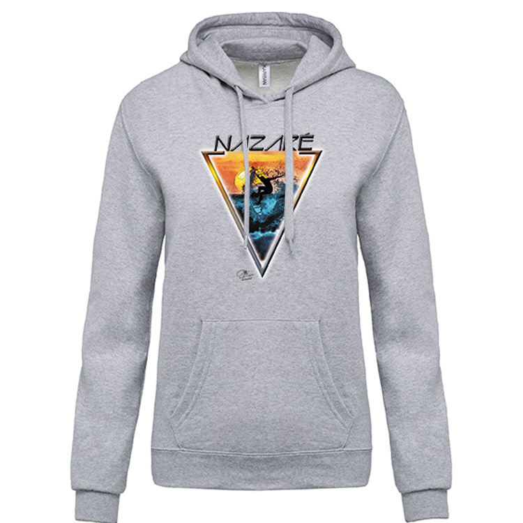 Sweatshirt Kariban com Capuz Sunset Nazaré