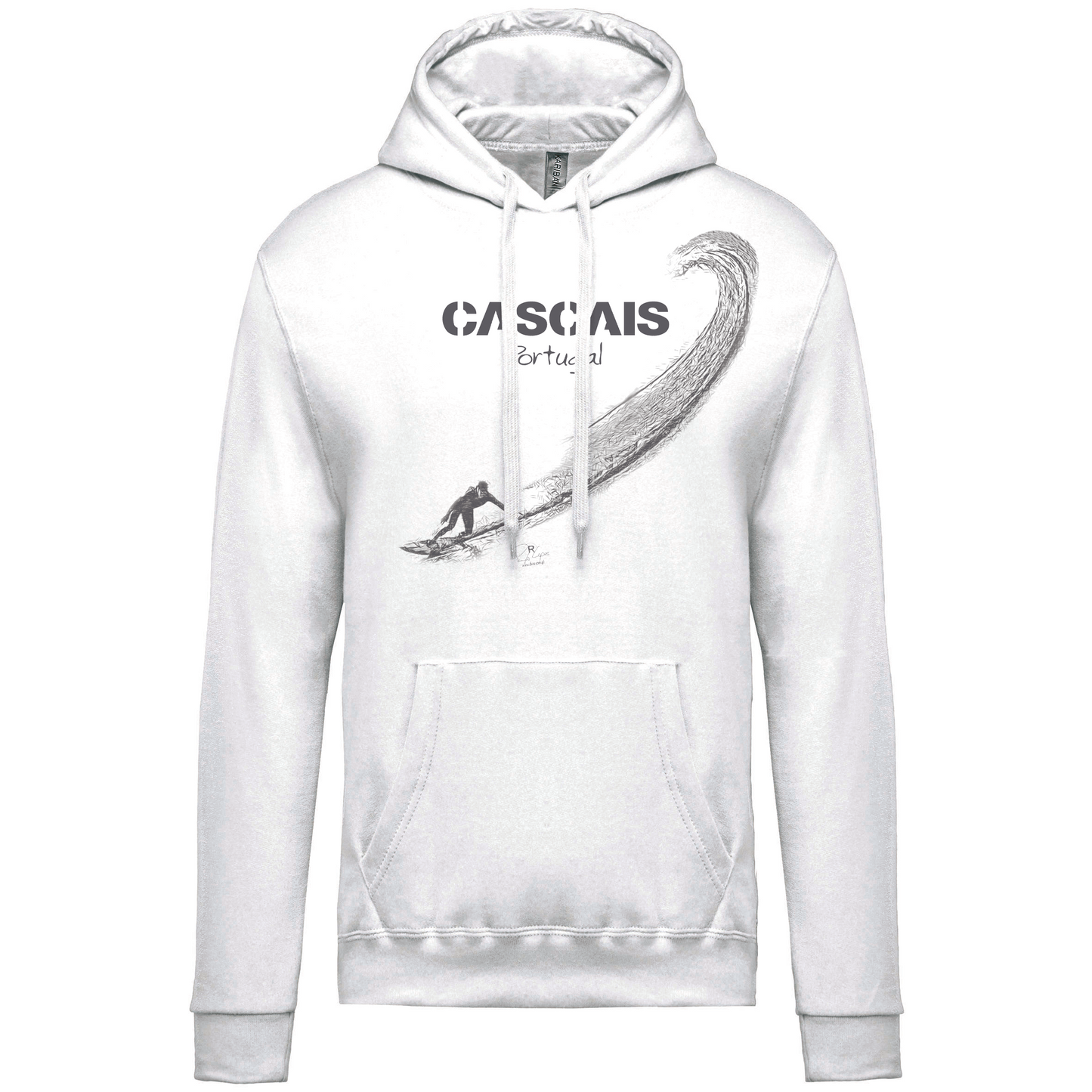 Sweatshirt Kariban com Capuz Surf Cascais