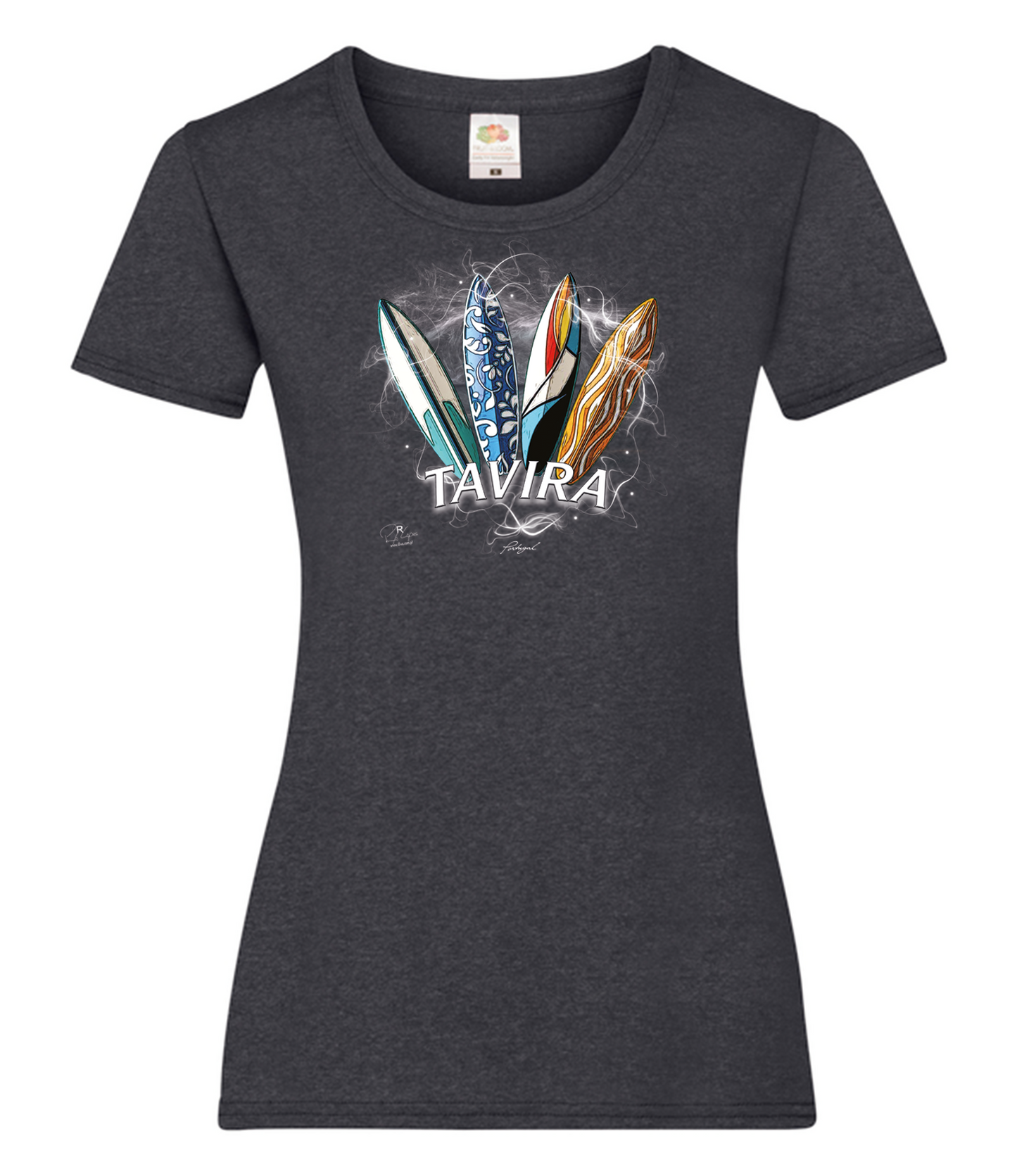 T-shirt Senhora Surfboards Tavira