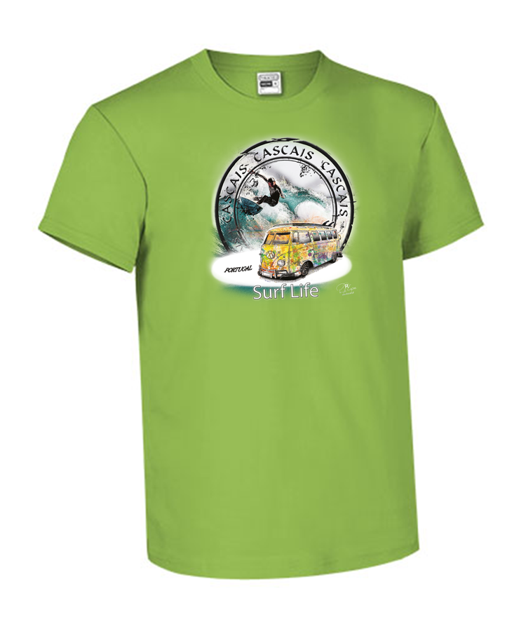 T-shirt Kids Surf Life Cascais