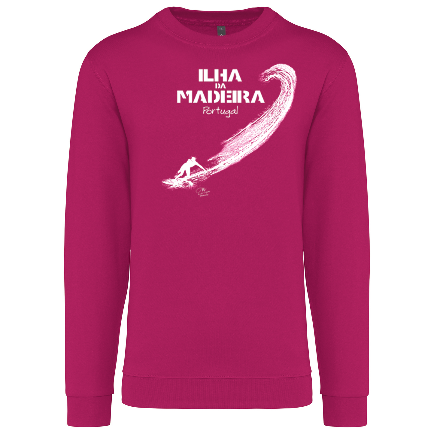 Sweatshirt Kariban sem Capuz Surf Ilha da Madeira