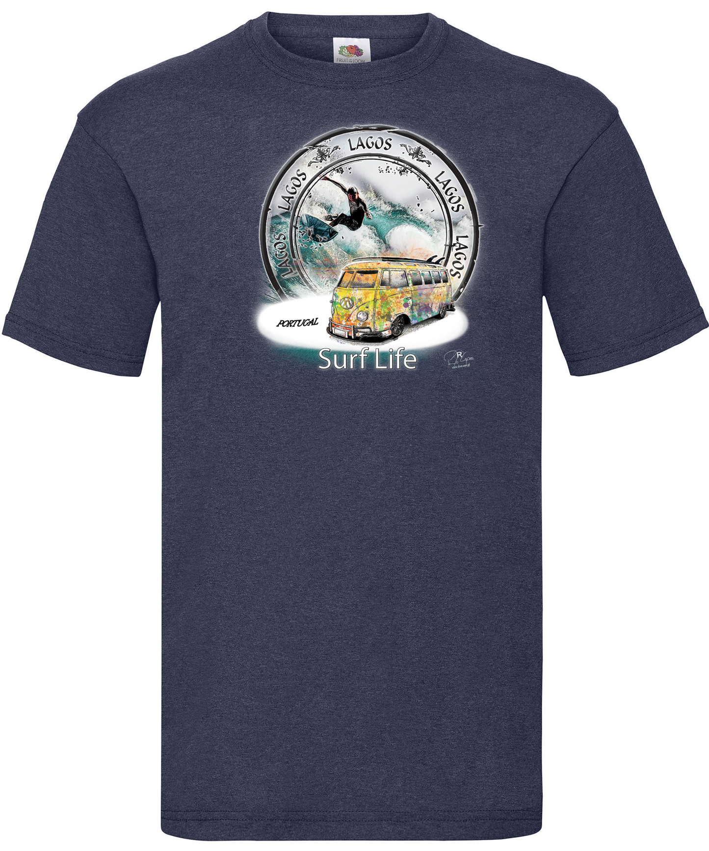 T-shirt Surf Life Lagos