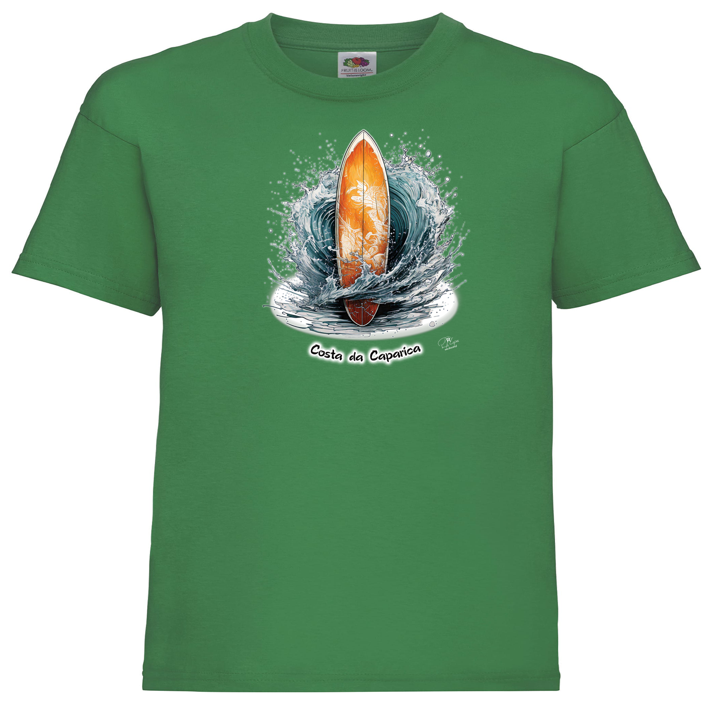 T-shirt Fruit of the Loom Kids Prancha Costa da Caparica