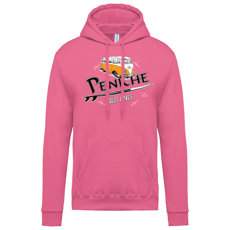 Sweatshirt Kariban com Capuz Pão de Forma Peniche