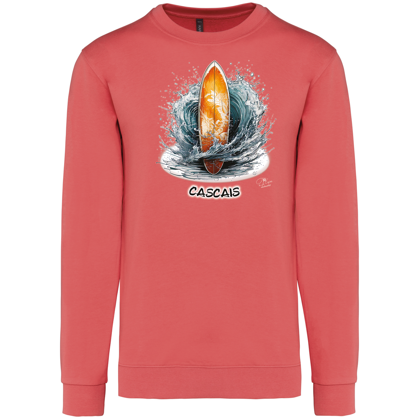 Sweatshirt Kariban sem Capuz Prancha Cascais