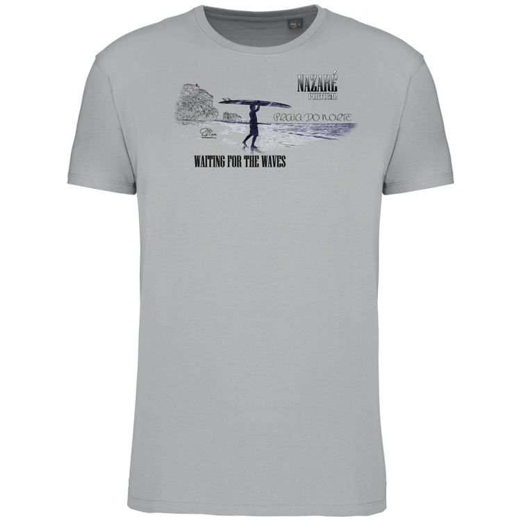 T-Shirt Algodão Biológico Praia do Norte
