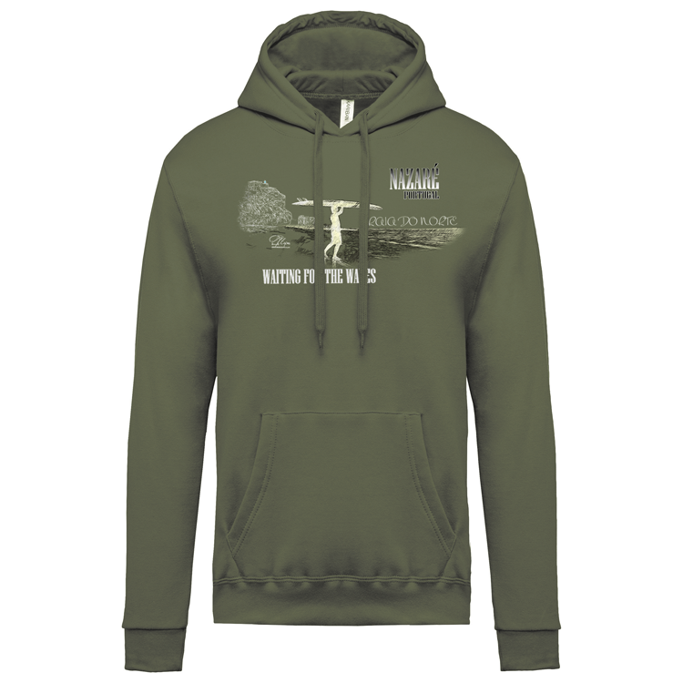 Sweatshirt Kariban com Capuz Praia do Norte