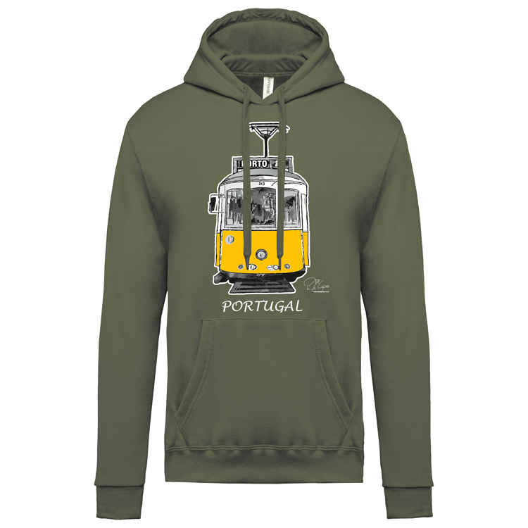 Sweatshirt Kariban com Capuz Grandalhão Porto