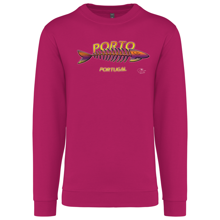 Sweatshirt Kariban sem Capuz Espinha Porto