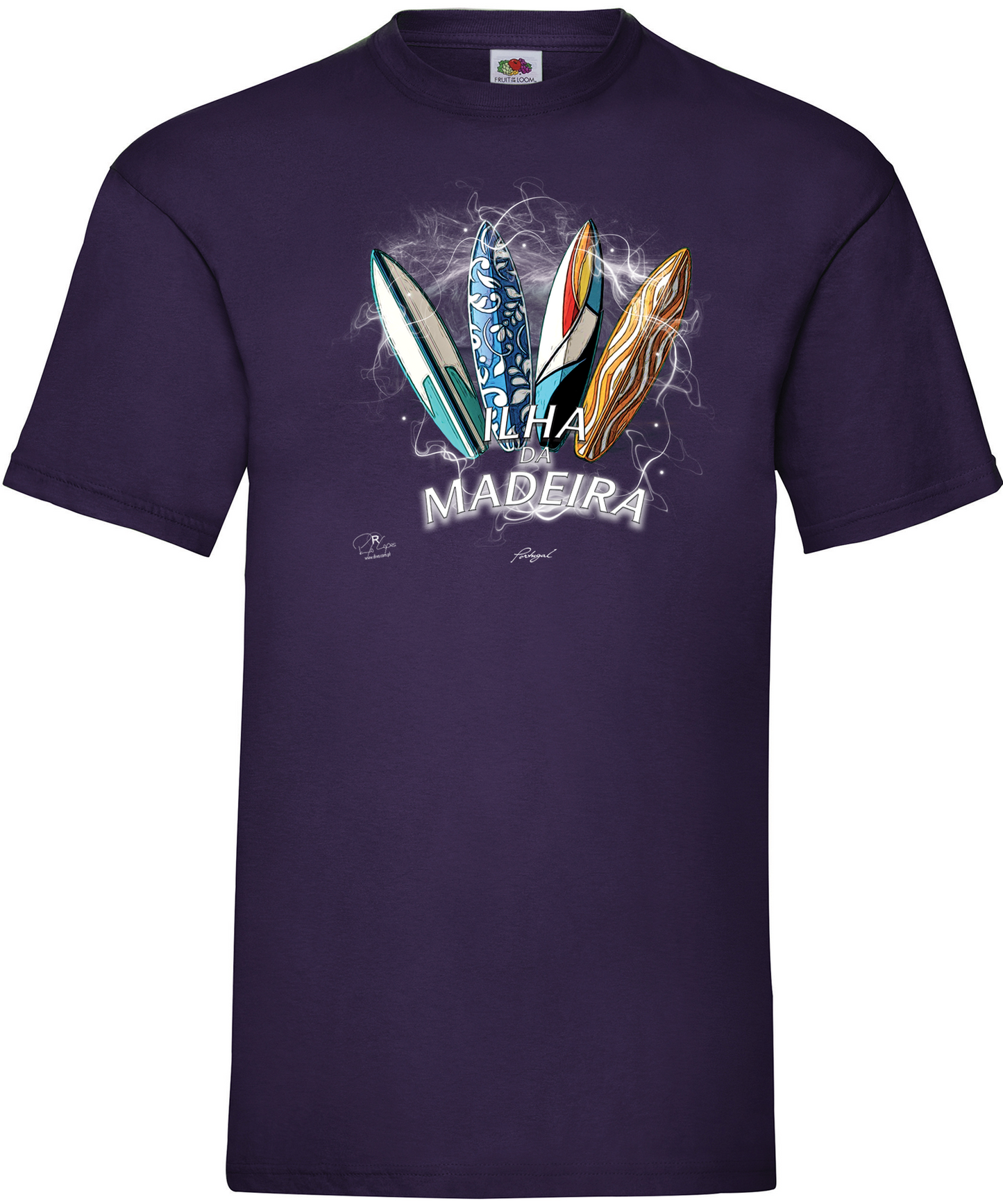 T-shirt Surfboards Ilha da Madeira