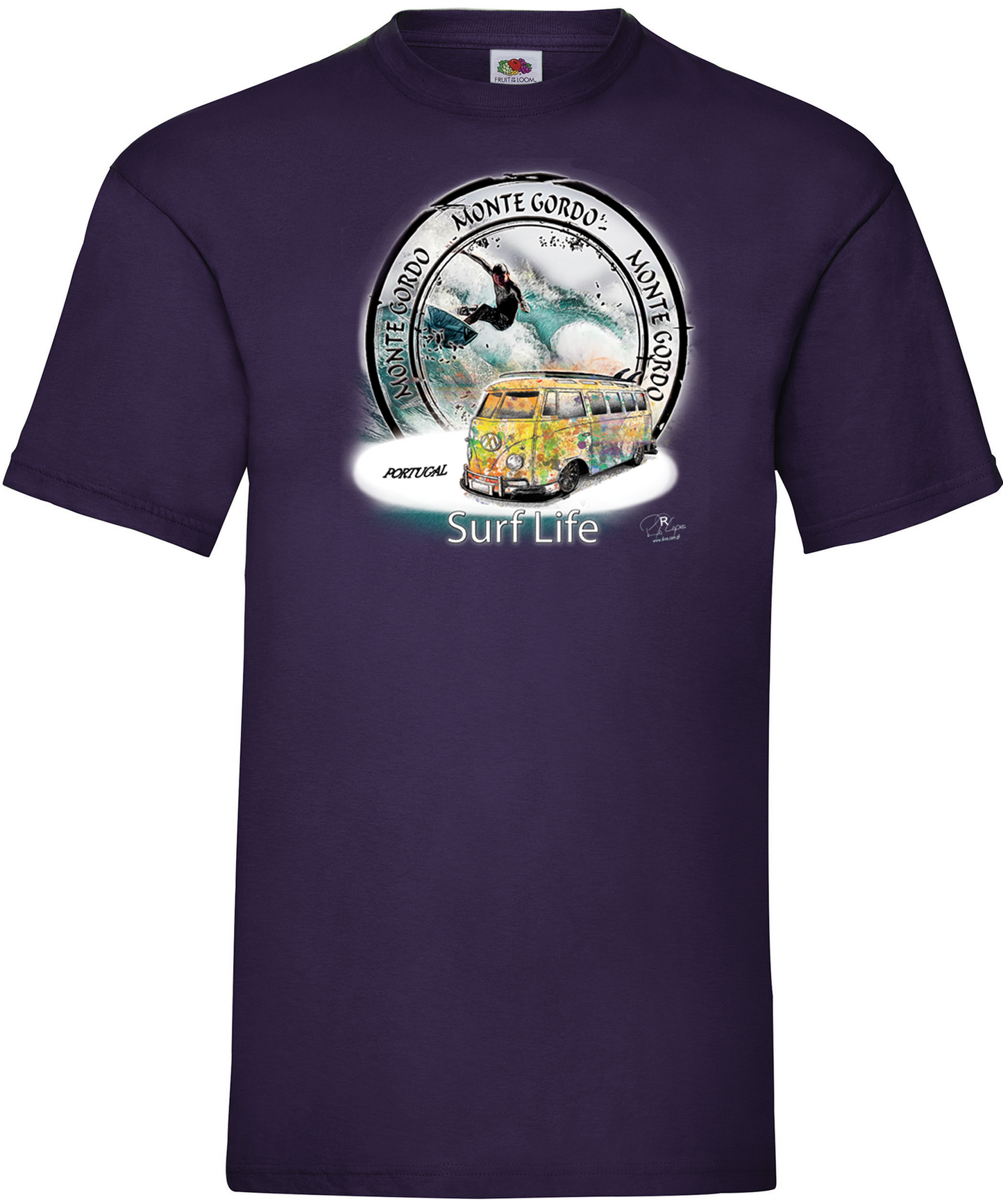 T-shirt Surf Life Monte Gordo