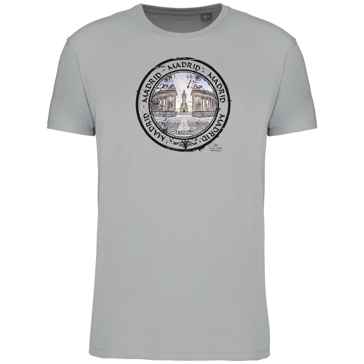 T-Shirt Algodão Biológico Sello Madrid